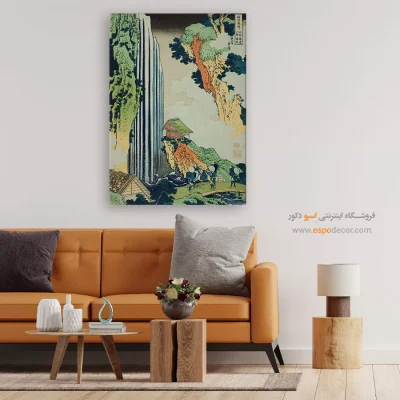 تابلو افقی برای پذیرایی - اوکیتسو – تابلو نقاشی هوکوسای - اسپو دکور