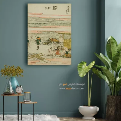 تابلو بوم سفارشی در ابعاد مختلف - شیمادا – تابلو نقاشی هوکوسای - اسپو دکور