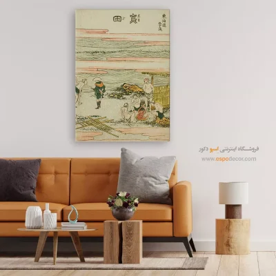 تابلو بوم سفارشی در ابعاد مختلف - شیمادا – تابلو نقاشی هوکوسای - اسپو دکور