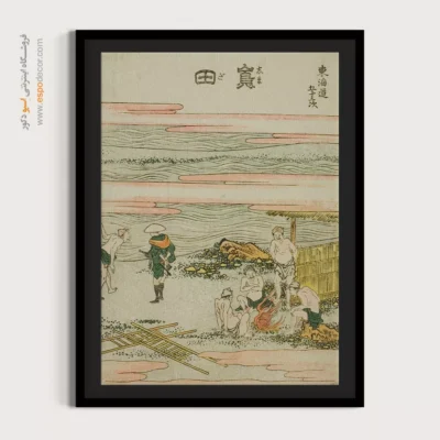 تابلو بوم سفارشی در ابعاد مختلف - شیمادا – تابلو نقاشی هوکوسای - اسپو دکور