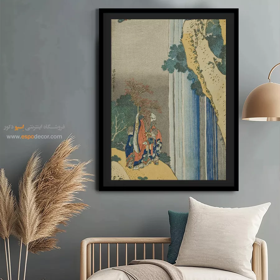 تابلو برای طراحان داخلی - لی بای – تابلو نقاشی هوکوسای - اسپو دکور