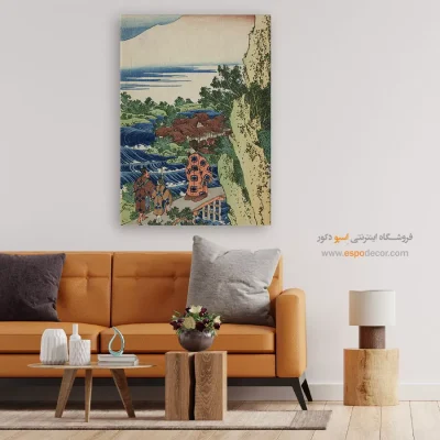 تابلو مخصوص معماران - سختی های هارومیچی – تابلو نقاشی هوکوسای - اسپو دکور