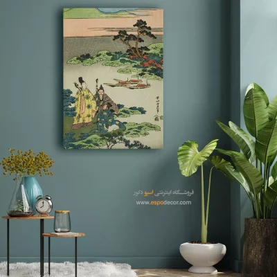 تابلو برای سبک زندگی مینیمال - وزیر تورو – تابلو نقاشی هوکوسای - اسپو دکور