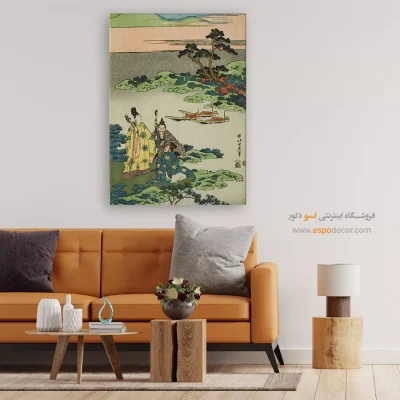 تابلو برای سبک زندگی مینیمال - وزیر تورو – تابلو نقاشی هوکوسای - اسپو دکور