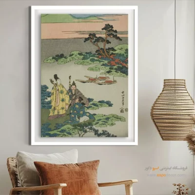 تابلو برای سبک زندگی مینیمال - وزیر تورو – تابلو نقاشی هوکوسای - اسپو دکور