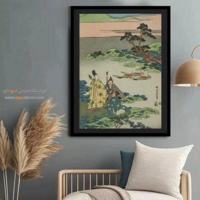 تابلو برای سبک زندگی مینیمال - وزیر تورو – تابلو نقاشی هوکوسای - اسپو دکور