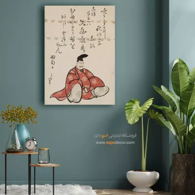 جدیدترین مدل‌های تابلو - شاعر بانیا یاسوهیده – تابلو نقاشی هوکوسای - اسپو دکور