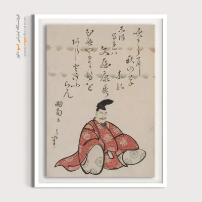 جدیدترین مدل‌های تابلو - شاعر بانیا یاسوهیده – تابلو نقاشی هوکوسای - اسپو دکور