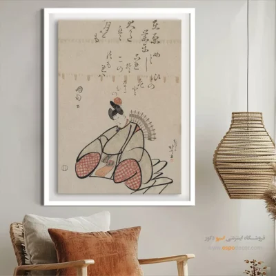 تابلو بوم برای دکوراسیون لوکس - آریورا – تابلو نقاشی هوکوسای - اسپو دکور