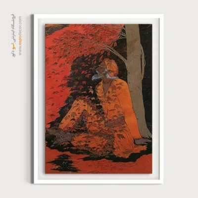 بهترین نقاشی های ایرانی - پایان جوانی – تابلو نقاشی های حسین بهزاد - اسپو دکور