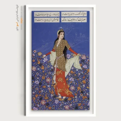 خرید تابلو مینیاتوری - تابلو نقاشی های حسین بهزاد - اسپو دکور