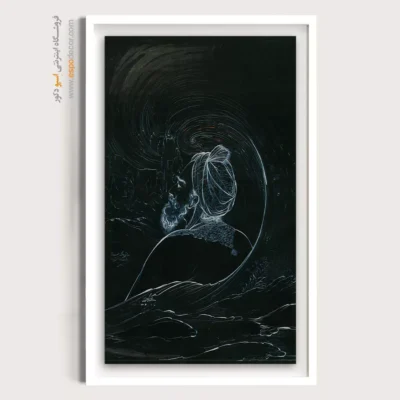 تابلو دیواری ایرانی کلاسیک - فردوسی – تابلو نقاشی های حسین بهزاد - اسپو دکور