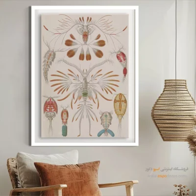 تابلو جانوران دریایی - اسپو دکور