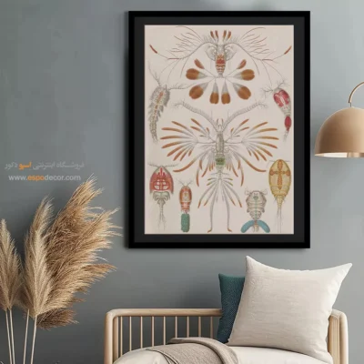 تابلو جانوران دریایی - اسپو دکور