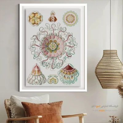 تابلو جانوران دریایی - اسپو دکور