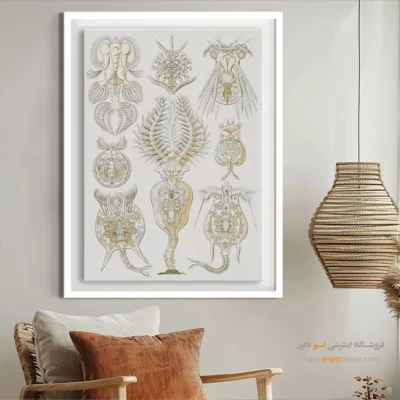 تابلو جانوران دریایی - اسپو دکور