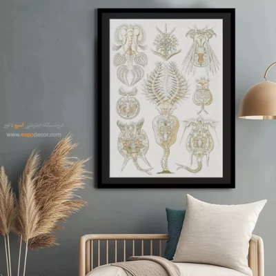 تابلو جانوران دریایی - اسپو دکور