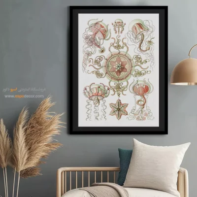 تابلو جانوران دریایی - اسپو دکور