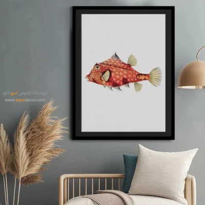 تابلو جانوران دریایی - اسپو دکور