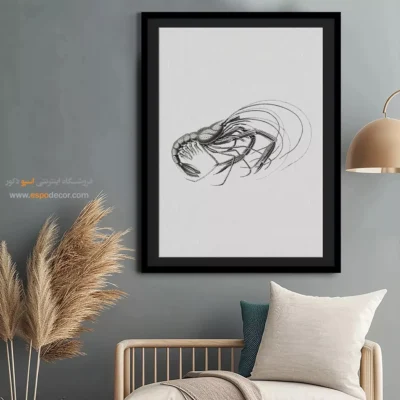 تابلو جانوران دریایی - اسپو دکور