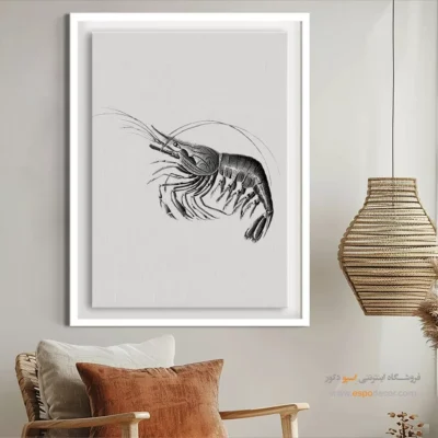 تابلو جانوران دریایی - اسپو دکور