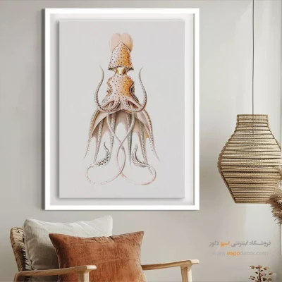 تابلو جانوران دریایی - اسپو دکور