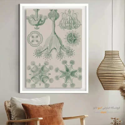 تابلو جانوران دریایی - اسپو دکور