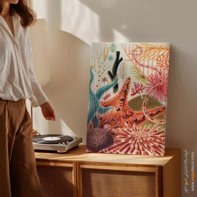 تابلو جانوران دریایی - اسپو دکور