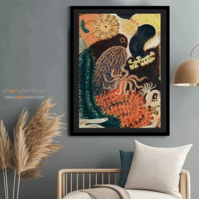 تابلو جانوران دریایی - اسپو دکور