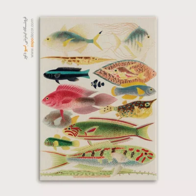 تابلو جانوران دریایی - اسپو دکور