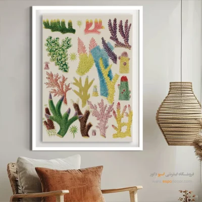 تابلو جانوران دریایی - اسپو دکور