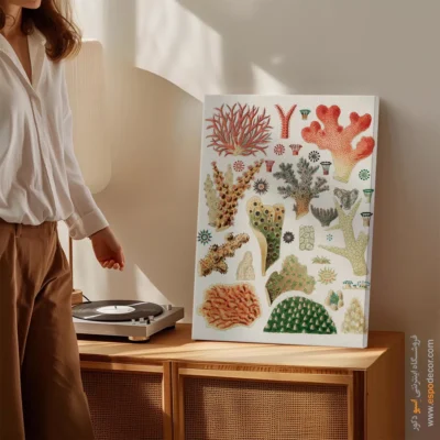 تابلو جانوران دریایی - اسپو دکور