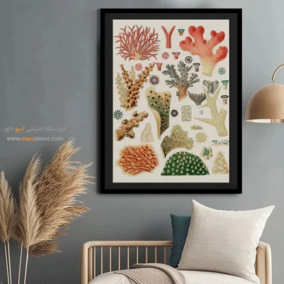 تابلو جانوران دریایی - اسپو دکور