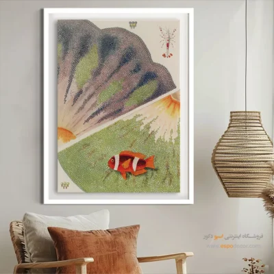 تابلو جانوران دریایی - اسپو دکور