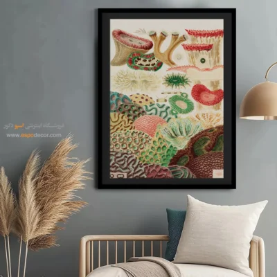 تابلو جانوران دریایی - اسپو دکور