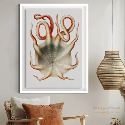 تابلو جانوران دریایی - اسپو دکور