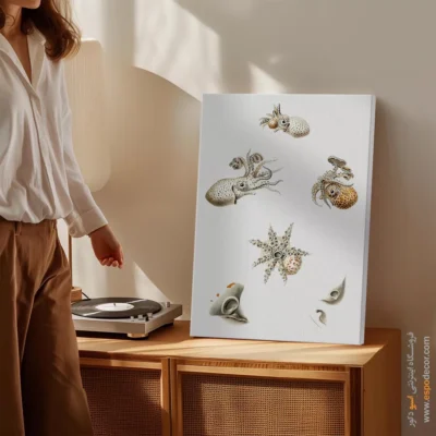 تابلو جانوران دریایی - اسپو دکور