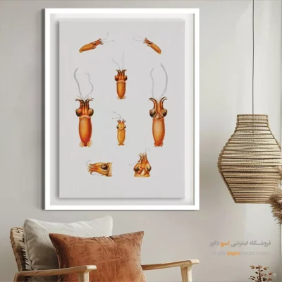 تابلو جانوران دریایی - اسپو دکور