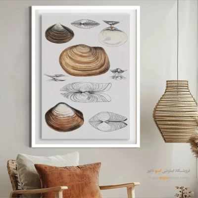 تابلو جانوران دریایی - اسپو دکور