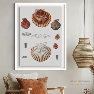 تابلو جانوران دریایی - اسپو دکور