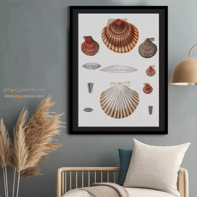 تابلو جانوران دریایی - اسپو دکور