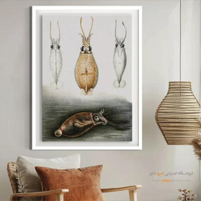 تابلو جانوران دریایی - اسپو دکور