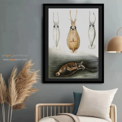 تابلو جانوران دریایی - اسپو دکور