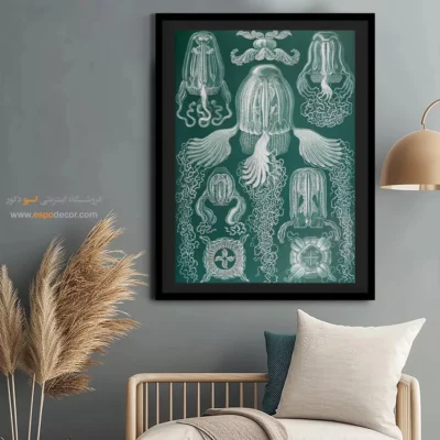 تابلو جانوران دریایی - اسپو دکور