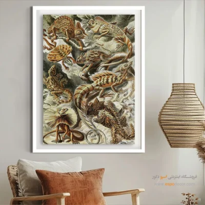 تابلو جانوران دریایی - اسپو دکور