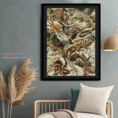 تابلو جانوران دریایی - اسپو دکور