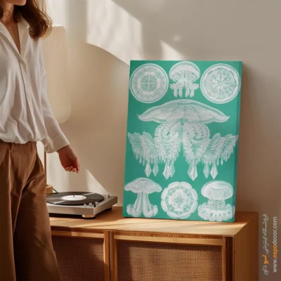 تابلو جانوران دریایی - اسپو دکور