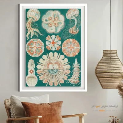 تابلو جانوران دریایی - اسپو دکور