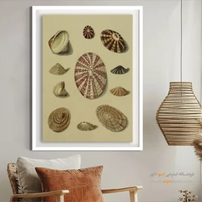 تابلو جانوران دریایی - اسپو دکور