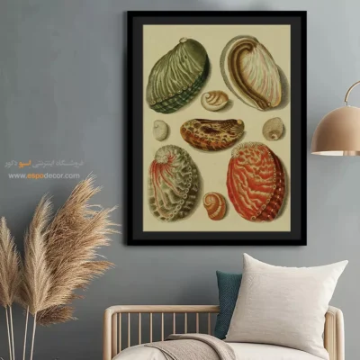 تابلو جانوران دریایی - اسپو دکور